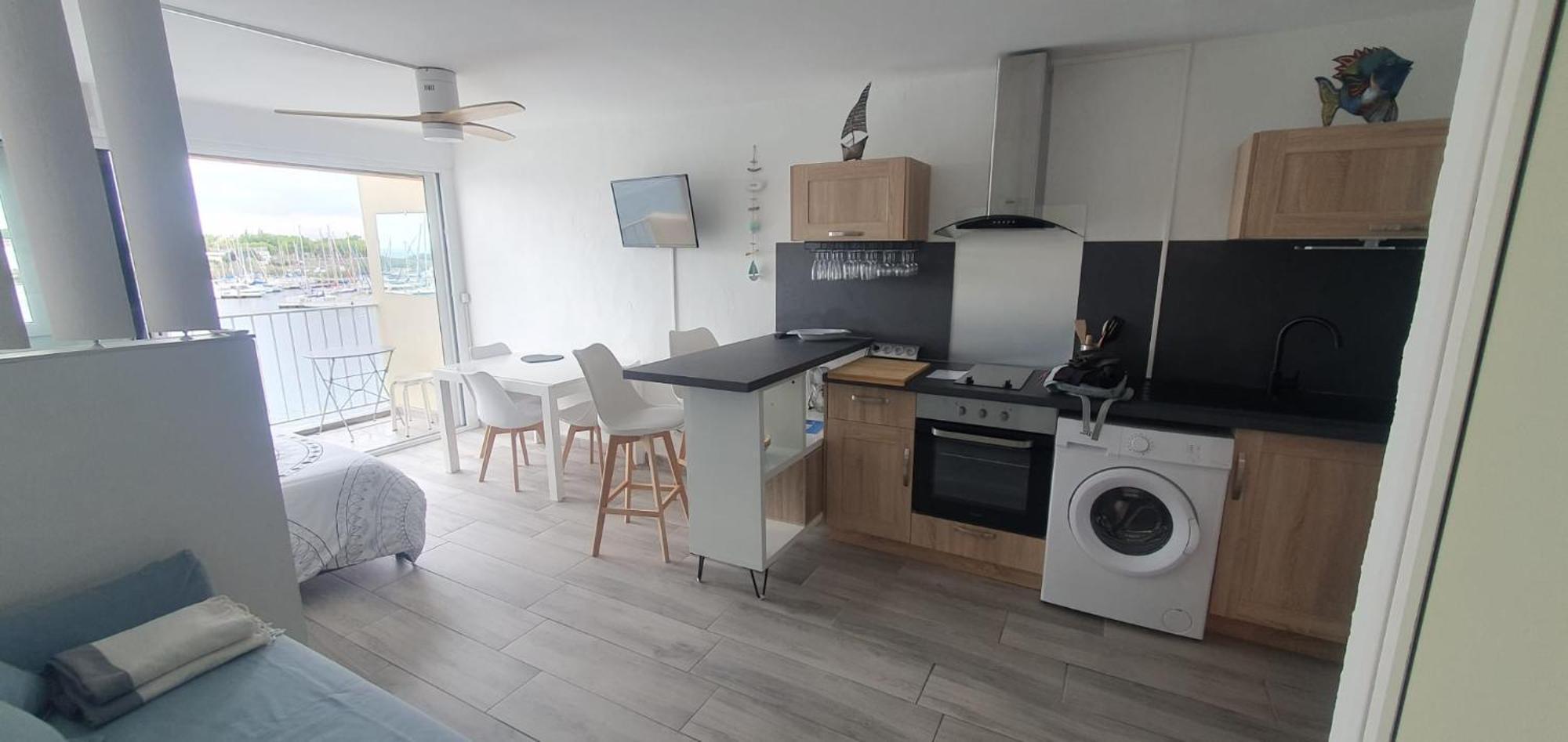 Appartement Avec Balcon, Vue Mer, Piscine, Parking Agde Ngoại thất bức ảnh